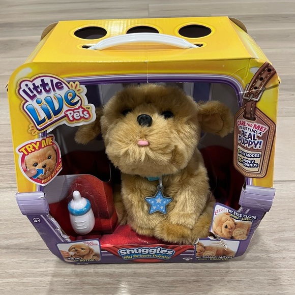 Little Live Pets Snuggles My Dream Interactive Puppy Toy Brand New In Box - Picture 1 of 7